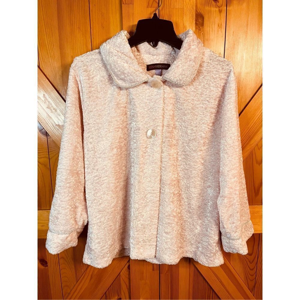 Stanherman Coat Light Pink Size Large (2900)